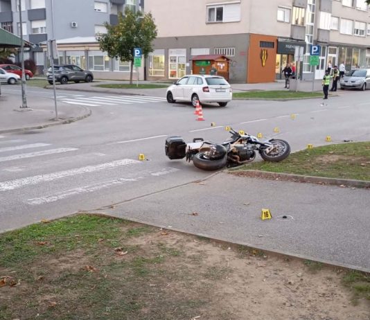 Ponovno prometna između automobila i motocikla u Požegi