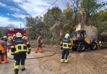 Zapalio se traktor na šumskom putu, oštećena kabina i električne instalacije