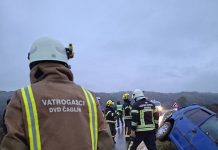 Teško ozlijeđen vozač u slijetanju automobila kod Djedine Rijeke