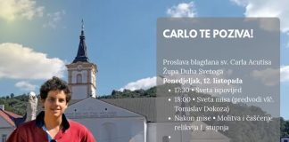 Župa Duha Svetoga poziva na svečano slavlje u čast sv. Carla Acutisa