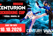 2. Centurion Kickboxing Cup u subotu u Požegi, podržite naše Borce!