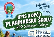 Zajedno do vrha: HPD Sokolovac Požega otvara vrata nove Opće planinarske škole